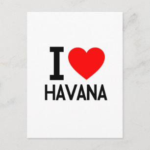 I Liebe Havana Postkarte