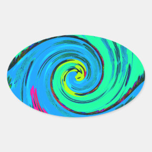 I Liebe Hawai.png Ovaler Aufkleber