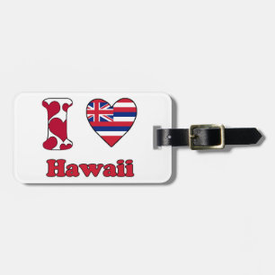 I Liebe Hawaii Gepäckanhänger