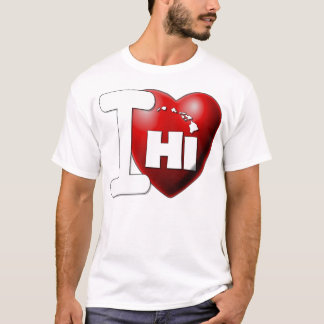 I Liebe Hawaii - i-Herz Hawaii T-Shirt