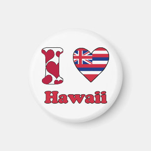 I Liebe Hawaii Magnet