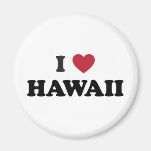 I Liebe Hawaii Magnet