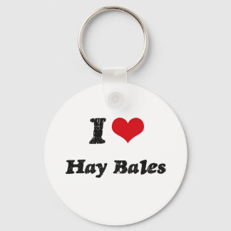 I Liebe HAY BALES Schlüsselanhänger
