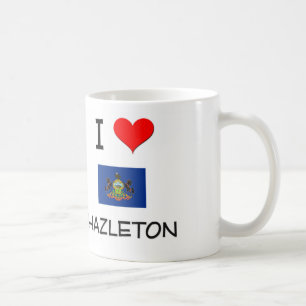 I Liebe Hazleton Pennsylvania Tasse