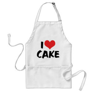 I Liebe Heart Cake - Cake Cookie Donut Lover Schürze