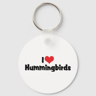 I Liebe Heart Hummingbirds - Hummingbird Lover Schlüsselanhänger