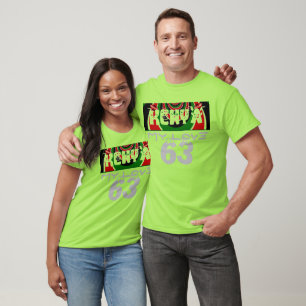 I Liebe Heart Kenya: Dynamische Flaggenkunst T-Shirt