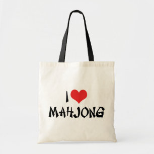I Liebe Heart Mahjong - Mah Jong Lover Tragetasche