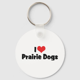 I Liebe Heart Prairie Hunde Schlüsselanhänger