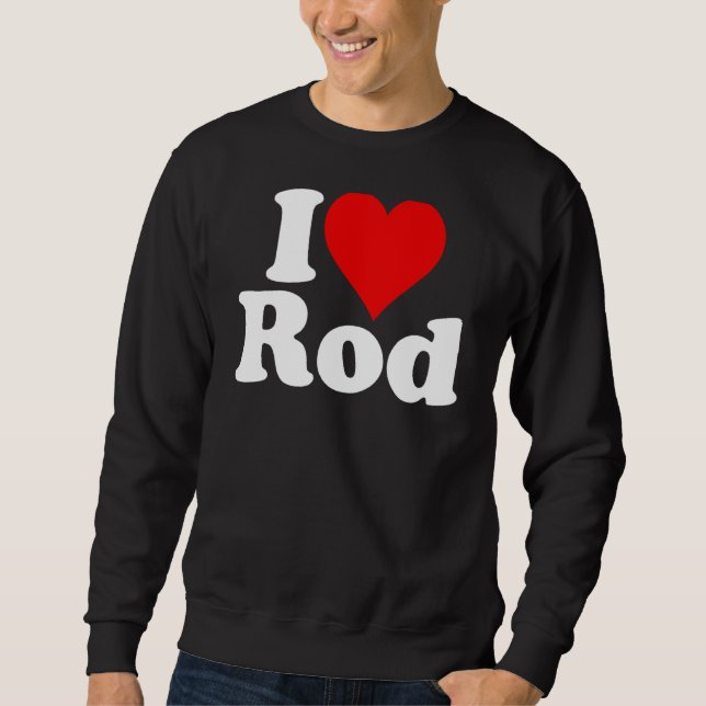 I LIEBE HEART ROD RODNEY RODERICK SWEATSHIRT (Vorderseite)