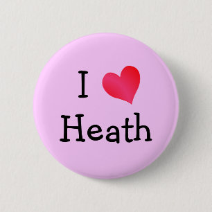 I Liebe Heath Button