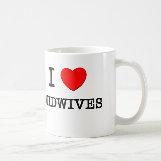 I Liebe-Hebammen Kaffeetasse (Rechts)