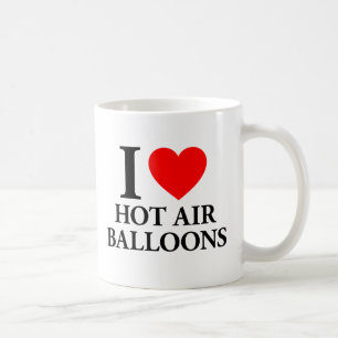 I Liebe Heißluftballons Tasse