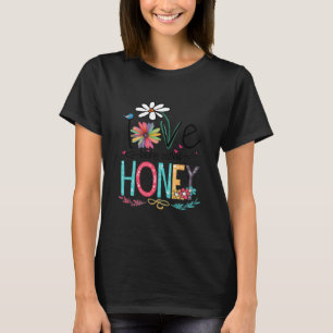 I Liebe heißt Honey Sunflower Shirt 