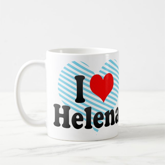 I Liebe Helena Kaffeetasse (Links)