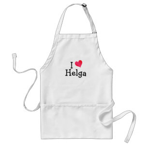I Liebe Helga Schürze