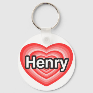 I Liebe Henry. Liebe I Sie Henry. Herz Schlüsselanhänger
