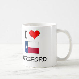I Liebe Hereford Texas Tasse