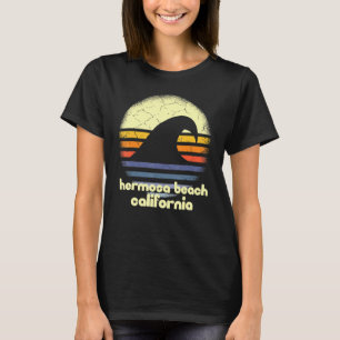 I Liebe Hermosa Beach California Ocean Wave Ca T-Shirt