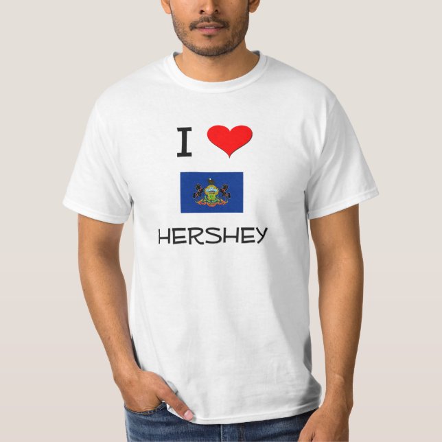 I Liebe Hershey Pennsylvania T-Shirt (Vorderseite)