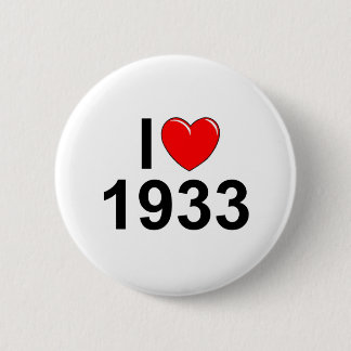 I Liebe (Herz) 1933 Button