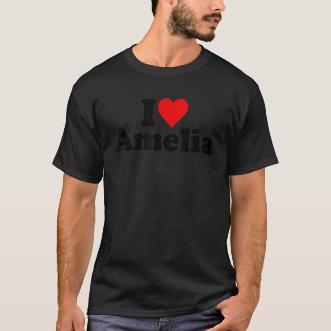I LIEBE HERZ AMELIA T-Shirt (Vorderseite)