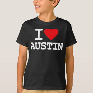 I Liebe-Herz Austin Texas T-Shirt