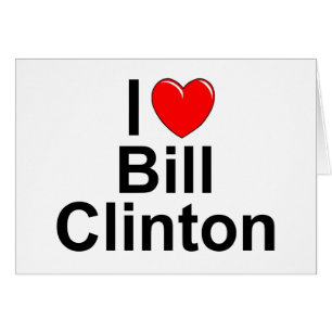 I Liebe (Herz) Bill Clinton