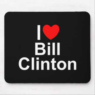 I Liebe (Herz) Bill Clinton Mousepad