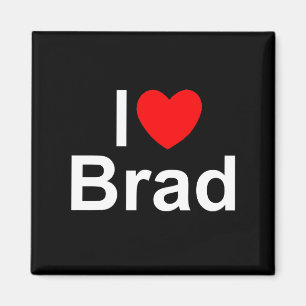 I Liebe (Herz) Brad Magnet
