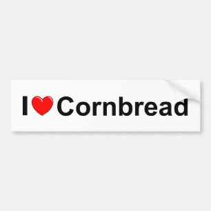 I Liebe(Herz) Cornbread Autoaufkleber