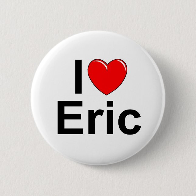 I Liebe (Herz) Eric Button (Vorderseite)