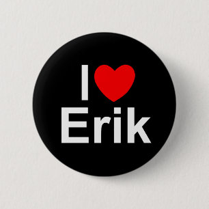 I Liebe (Herz) Erik Button