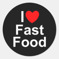 I Liebe (Herz) Fast Food