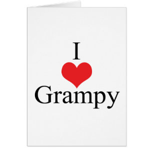 I Liebe (Herz) Grampy