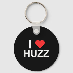 I Liebe (Herz) Huzz Funny Gen Z Novelty Meme Colle Schlüsselanhänger