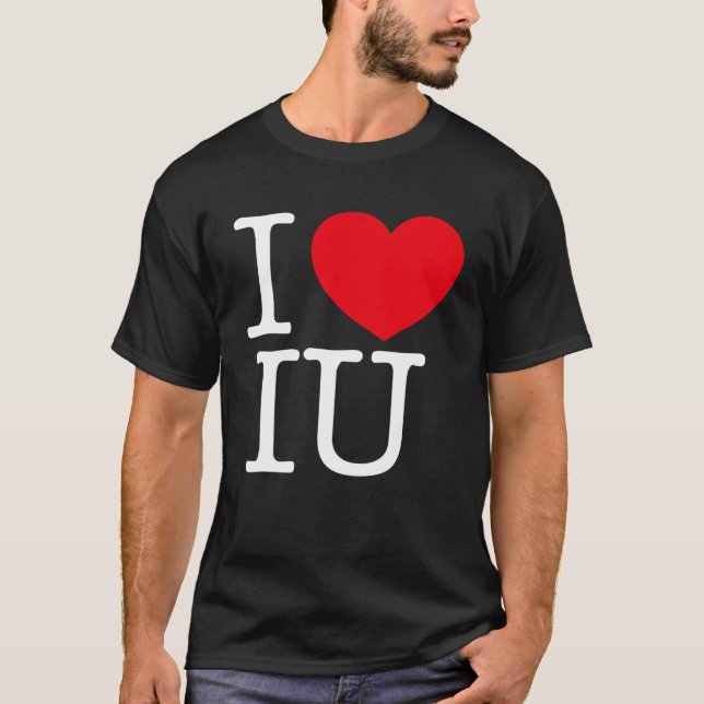 I Liebe Herz I T-Shirt (Vorderseite)