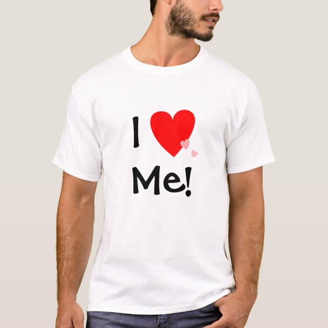 I Liebe (Herz) ich lustig T-Shirt (Vorderseite)