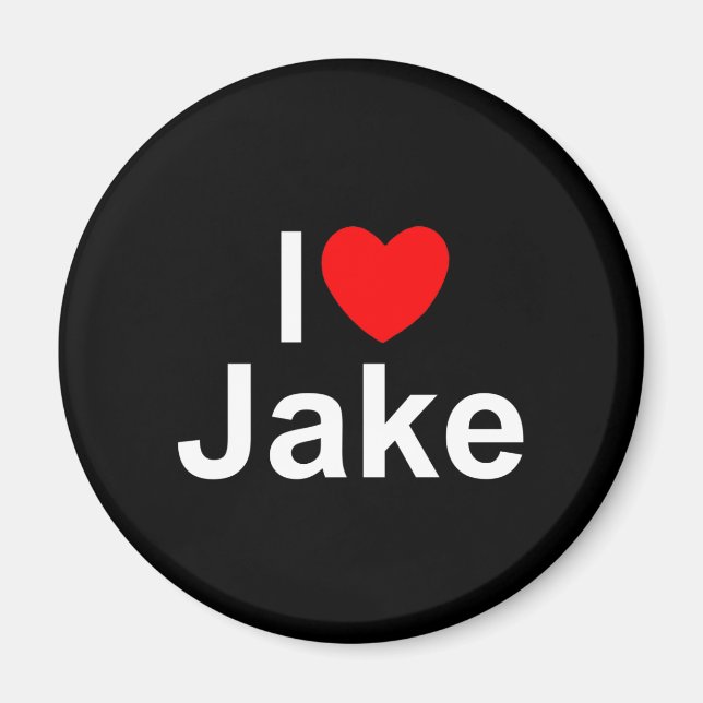 I Liebe (Herz) Jake Magnet (Vorne)