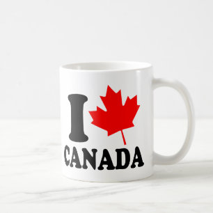 I Liebe-Herz Kanada Tasse