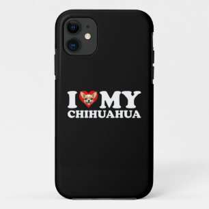 I Liebe (Herz) Mein Chihuahua Case-Mate iPhone Hülle