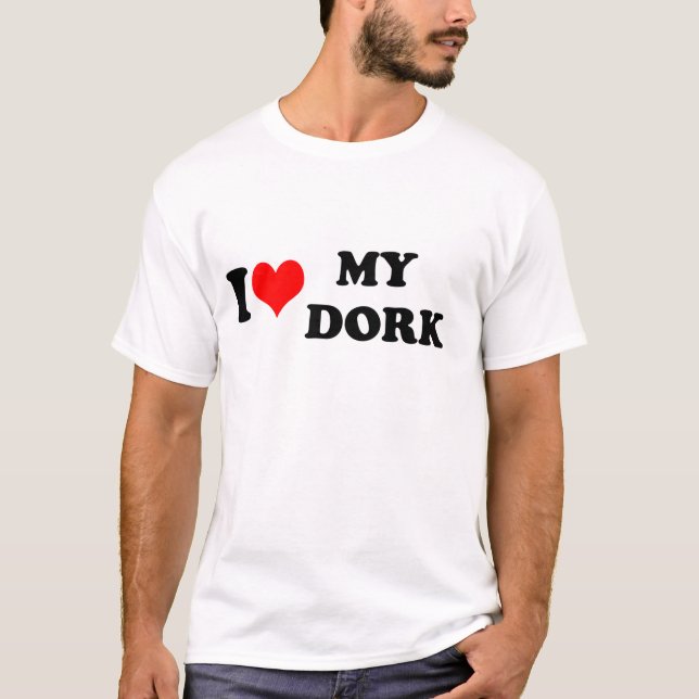 I LIEBE (HERZ) MEIN DEPP T-Shirt (Vorderseite)