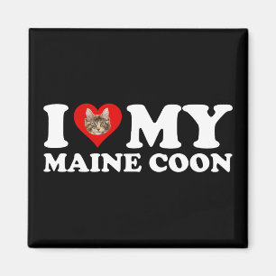 I Liebe (Herz) Mein Hauptcoon Magnet