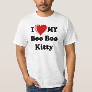 I Liebe (Herz) meine BooBookitty-Katze T-Shirt