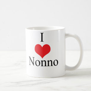 I Liebe (Herz) Nonno Kaffeetasse