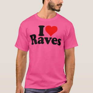 I Liebe Herz Rave Ravers Ravers Tanz T-Shirt