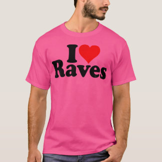 I Liebe Herz Rave Ravers Ravers Tanz T-Shirt