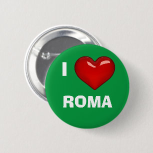 I LIEBE (HERZ) ROMA bearbeitbar Button