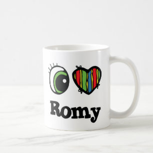 I Liebe (Herz) Romy Kaffeetasse