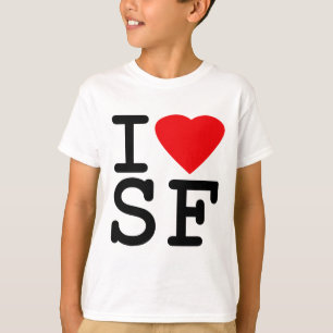 I Liebe-Herz San Francisco T-Shirt